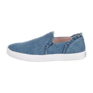 NWOT Kate Spade Slip-On Denim Sneakers